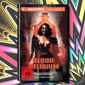 BLOOD DELIRIUM (1988) Blu-ray X-RATED große Hartbox Cover D DELIRIO DI SANGUE - Picture 1 of 2