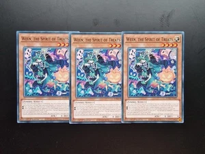 Ween, The Spirit Of Treats 1st Edition Common SUDA-EN027 Yu-Gi-Oh Card PLAYSET - Picture 1 of 1