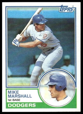 1983 Topps #324 Mike Marshall [GOATCARDS] - Image 1 of 2