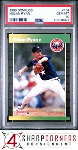 1989 Donruss #154 Nolan Ryan Astros Hof PSA 10 - Bild 1 von 12