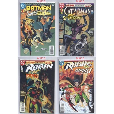 Plus+ lot 1 2 Batman Arsenal Catwoman ScreamQueen Robin Impulse Fang 1996 DC au3 - Image 1 of 4