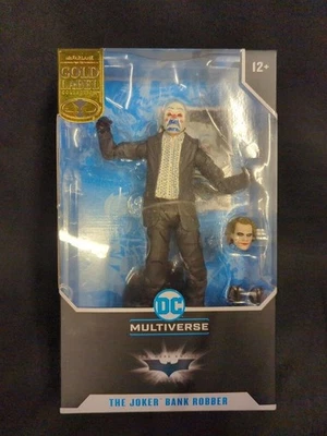 McFarlane DC Multiverse Gold Label Joker Bank Robber Dark Knight Figure NEW JP - Image 1 of 4
