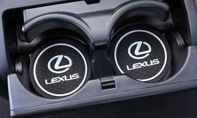 2x Portavasos Coche Antideslizante Inserto Posavasos Bling Accesorios para Lexus   Foto 1 de 4