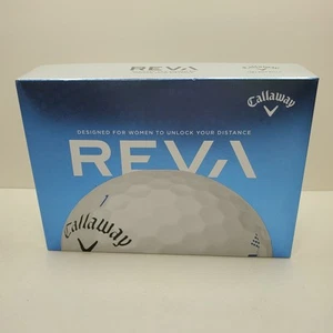 Callaway Reva White Golf Balls Designed For Women (One Dozen - 12) New - Picture 1 of 3