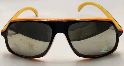 GAFAS DE SOL ESQUÍ AVIADOR JAPÓN 912 VINTAGE AMARILLO, ROJO Y NEGRO  Foto 1 de 4