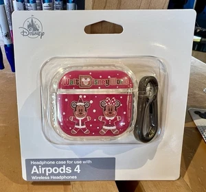 Estuche Apple AirPod 4 Gingerbread Mickey & Minnie Disney Parks Holiday WDW - Imagen 1 de 1