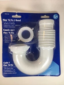 Plumb Pak PP812-50, J Bend Flex And Fix 1 1/2” Flexible - New - Picture 1 of 10