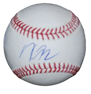 KRIS BRYANT signed (COLORADO ROCKIES) OML baseball Cubs  BECKETT BAS BL29030 - Picture 1 of 2