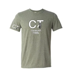 T-shirt manica corta Coeburn Tool full logo verde erica con manica logo CT XL - Foto 1 di 2