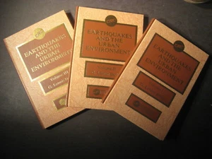 EARTHQUAKES AND THE URBAN ENVIRONMENT 3 Volume Set 1980 by G. Lennis Berlin - Picture 1 of 10