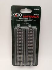 Kato 20-420 N Unitrack 124mm (4 7/8") Single Track Straight Viaduct Track [2pcs]