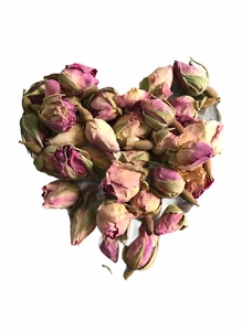 ORGANIC PINK ROSE BUDS 50g ALL NATURAL Herbal Tea, Soap, Candle - Picture 1 of 1