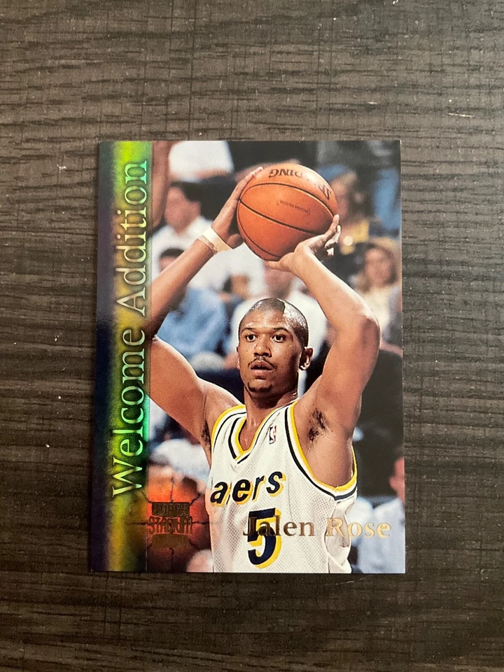 1997 Stadium Club Members Only Welcome Addition WA23 Jalen Rose Pacers - Image 1 of 2