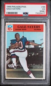 1966 Philadelphia #38 Gale Sayers RC PSA 3 (MK) Chicago Bears HOF U. of Kansas