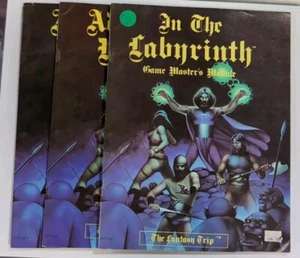 IN THE LABYRINTH GAME MASTERS MODULE METAGAMING RPG The Fantasy Trip - Minty SET - Picture 1 of 21