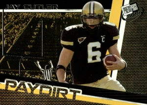 2006 Press Pass Paydirt #PD5 Jay Cutler RC Vanderbilt Commodores Denver Broncos - Picture 1 of 1