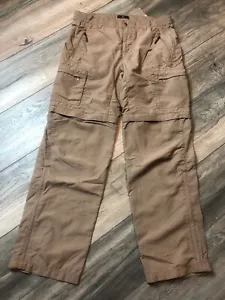 New REI Convertible Pants Women’s 6 Khaki Water Resistant UPF 50 32 x 30 - Picture 1 of 10