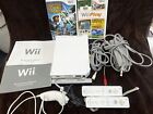 Nintendo Wii  Console Rvl-001 Usa W/ Power, Av, Sensor, Controllers, 2 Games