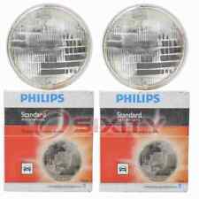 2 pc Philips Low Beam Headlight Bulbs for Renault R12 R15 R17 R5 1972-1979 vp