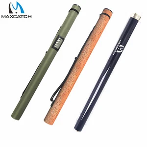 Maxcatch Fly Fishing Rod Tube Cordura/Carbon Fiber Rod Tube For 9/10FT 4Sec Rod - Picture 1 of 11