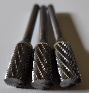 SB-5 BURRS, SOLID CARBIDE, MADE IN USA, QTY: 3 - Bild 1 von 3