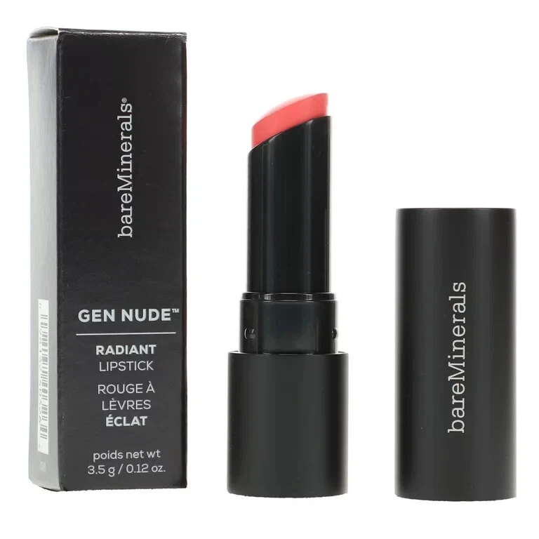 bareMinerals Gen Nude Radiant Lipstick Srsly Red Full Size 0.12oz New In Box - Image 1 of 1