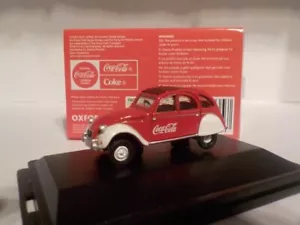 Model Car, Citroen 2Cv, COCA COLA, 1/76 New 76CTC007CC - Picture 1 of 4