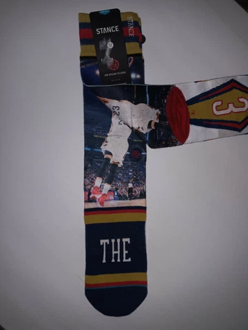STANCE ANTHONY DAVIS "THE BROW" 548 NEW ORLEANS PELICANS  SOCKS L 9-12 NWT BLK Cover
