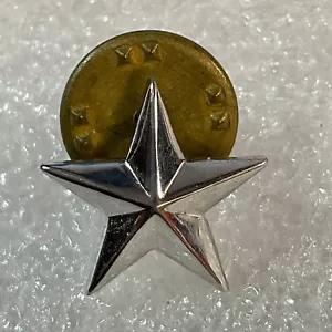 "Pin Gnu Coleccionables Vintage Ejército de Estados Unidos Plata Esterlina 5 Puntos Estrella 1/4""" - Imagen 1 de 17
