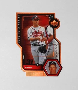 1999 UPPER DECK VIEW TO A THRILL GREG MADDUX #V5 DIE-CUT PARALLEL 473/2000 EX! - Picture 1 of 1