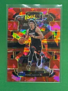 2023-24 Panini Select Red Cracked Ice Prizms Parallel #100 Jaime Jaquez Jr RC - Picture 1 of 2