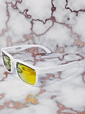 Gafas de sol deportivas Ken Block 43 Race Promo EDC clásicas estilo blanco festival UV400 Foto 1 de 4