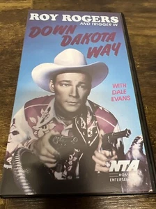 Roy Rogers And Trigger Down Dakota Way 1984 Vhs Rare NTA Entertainment. - Picture 1 of 4