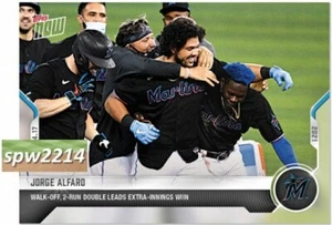 2021 Topps Now Jorge Alfaro #93 Walk-Off Double - Picture 1 of 1