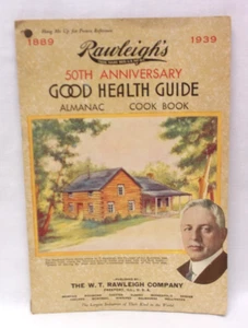 1939 Rawleighs 50th Anniversary Good Health Guide Almanac Cook Book - Picture 1 of 1