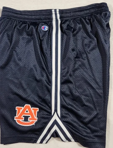 Auburn Tigers mens Champion mesh blue shorts XL Cover