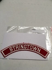 SPRINGTOWN RED & WHITE CITY STRIP G416 - Picture 1 of 1
