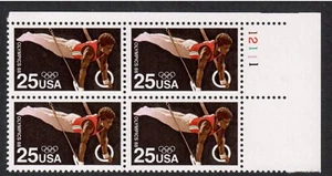 US # 2380 Summer Olympics VF OG NH U/R P/B of 4 - I Combine S/H - Picture 1 of 1
