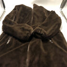 Primark Weekend  Women's Lined Faux Fur Coat Grey Brown Size Large