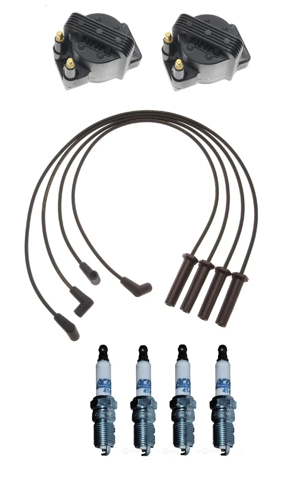 Kit de cables de encendido 2 bobinas 4 bujías ACDelco para GMC Sonoma 2.2 L4 1998 tracción trasera Foto 1 de 1