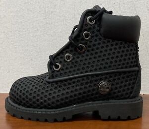 Toddler's Timberland Black 6in Vent Tech Boot Black - 5.5