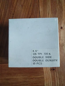 30 dischetti floppy 3.5" 135TPI 720K double side density floppy disk 30 pcs - Photo 1/3