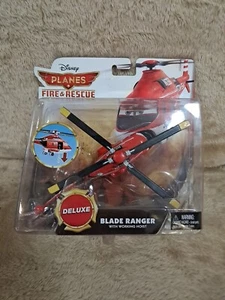 Disney Planes Fire & Rescue DELUXE BLADE RANGER w/ Working Hoist BDC00 2013 - Picture 1 of 16