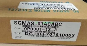ONE New Yaskawa SGMAS-01ACABC SERVOMOTORE AC - Foto 1 di 3