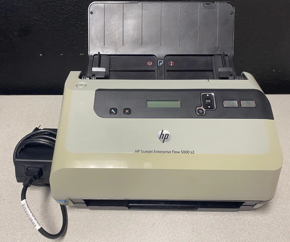 Hp Scanjet Enterprise Flow 5000 s2 (powers on, untested) - Image 1 of 1