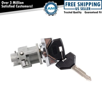 Цилиндр замка зажигания подходит для Chrysler Dodge Plymouth 1990-1992 годов выпуска - Изображение 1 из 3