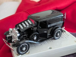 PERFECT DESIGN PURE BLACK 1932 CHEVY SEDAN DELIVERY HOOD DOORS GATE OPEN 5" L - Picture 1 of 23