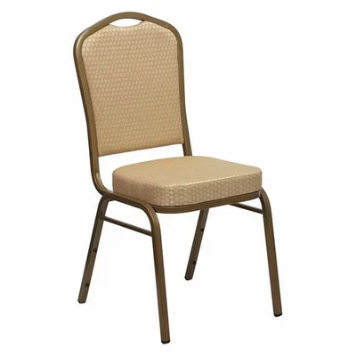 Hercules 宴会椅,17-1/4 英寸 W 20-1/4 英寸 L 38 英寸高,织物座椅 — 第 1/4 张图片