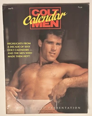 *Gay interest 21+* COLT STUDIOS CALENDAR MEN Issue 5, 1996 Feat: Steve Kelso - Image 1 of 4