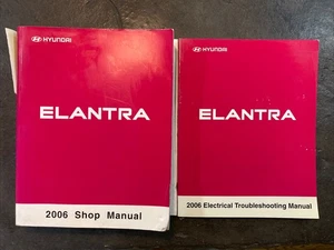 Manual de reparación de servicio de taller Hyundai Elantra 2006 OEM + ELÉCTRICO - Imagen 1 de 7